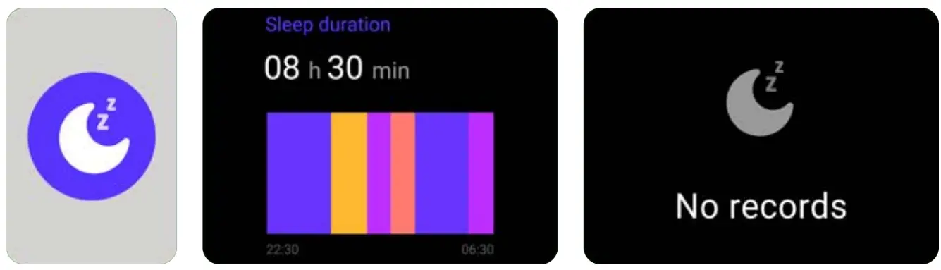 kogan KAAPMWTCBLA Active Plus Mini Smart Watch - Sleep