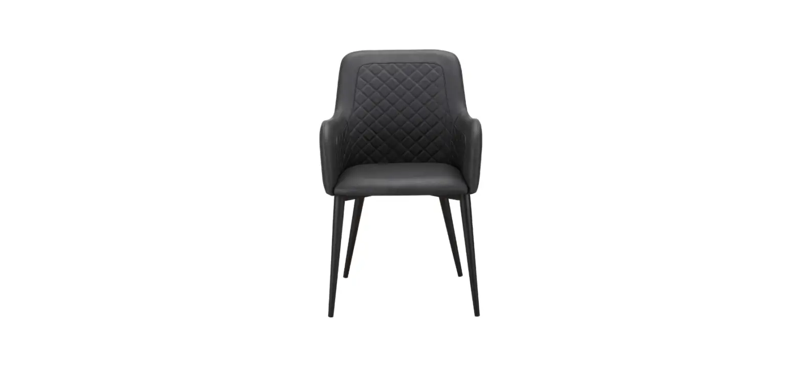 Moe S Er-2040-02 Chair In Diamond Tufted Black Leatherette Instruction Manual