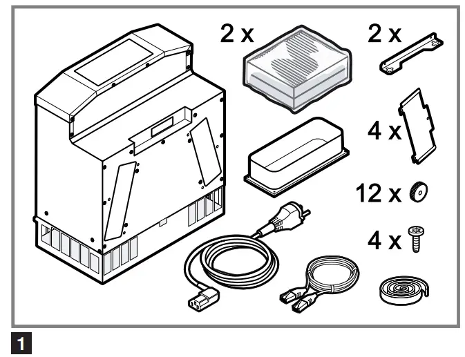 GAGGENAU AR410110 Remote Fan Unit - fig 1