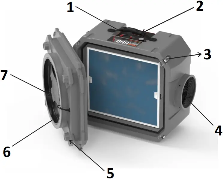 ABESTORM HEPA 550 - Features 1
