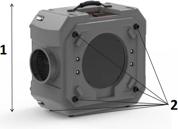 ABESTORM HEPA 550 - Features 2