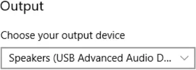 VisionTek VT2000 - Windows 10 - Audio Setup 3