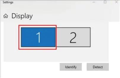 VisionTek VT2000 - Windows 10 - Display Setup 1
