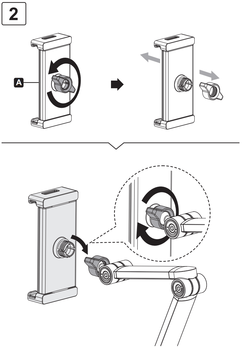 TRIPP LITE DMTBD413 Tablet Mount - fig 3