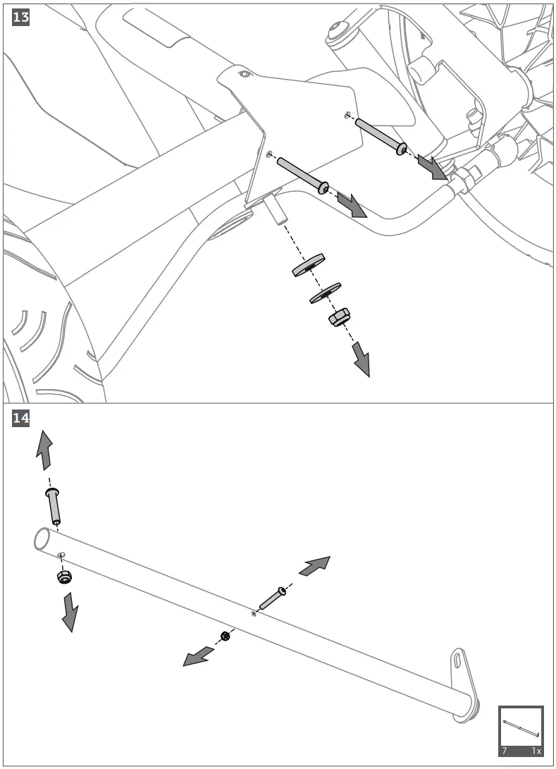 BERG Rally NRG Orange Go Kart for Kids - fig9