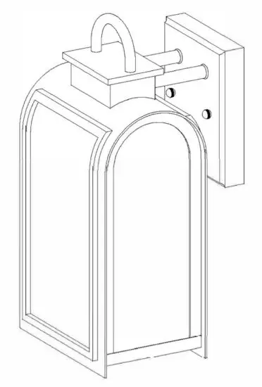 PROGRESS LIGHTING P6090-108 Wall Lantern
