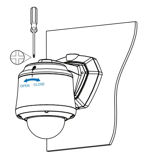 Close & Lock Camera To Bracket