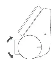 70mai Dash Cam Pro Plus User Manual - Adjusting the dash cam angle
