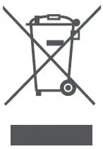 70mai Dash Cam Pro Plus User Manual - Disposal icon