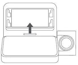 70mai Dash Cam Pro Plus User Manual - Installing the mount