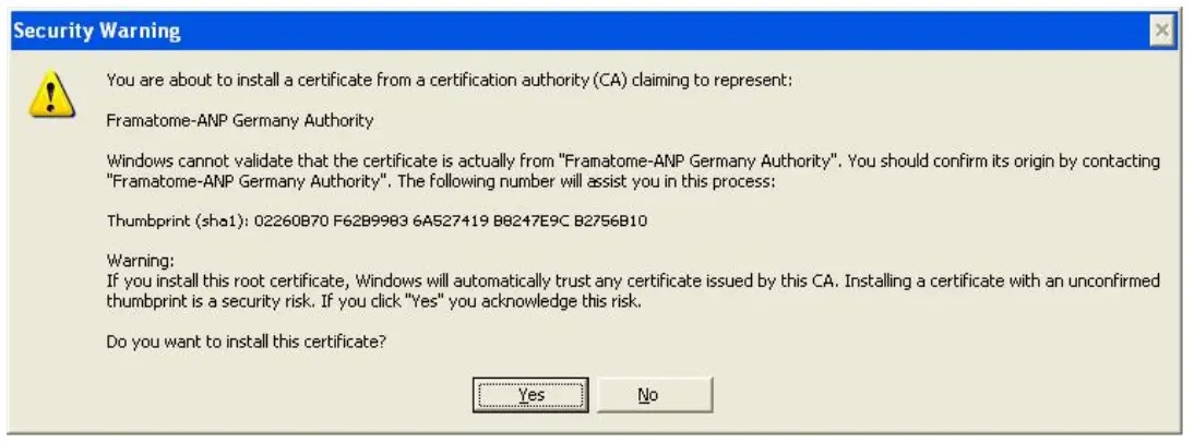 SIEMENS E Mail Encryption with Business Partners - Certificates