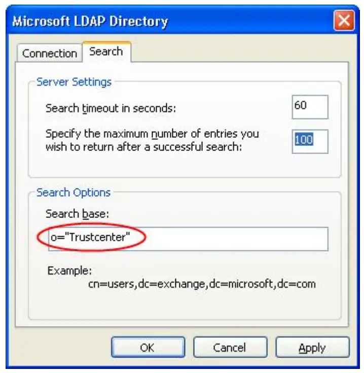 SIEMENS E Mail Encryption with Business Partners - directory service