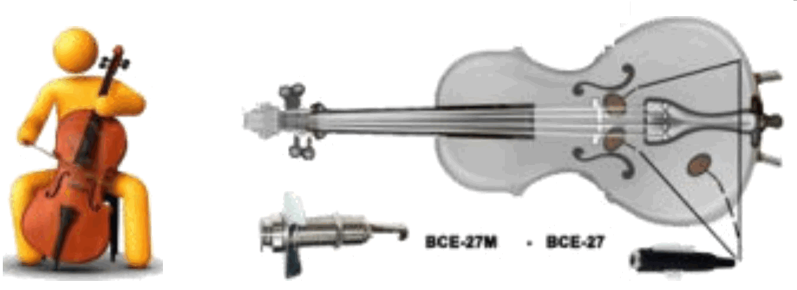 TAP BCE-27 Bass Cello Pickup - Featured Image