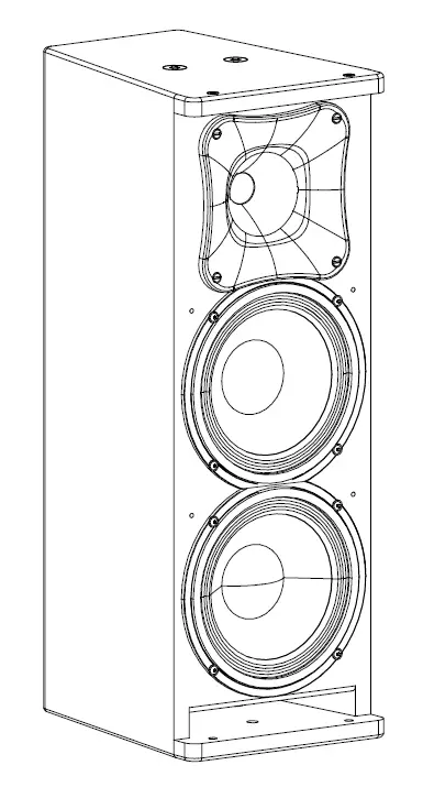 DAS ARTEC-506 15 Inch Passive Subwoofer 4
