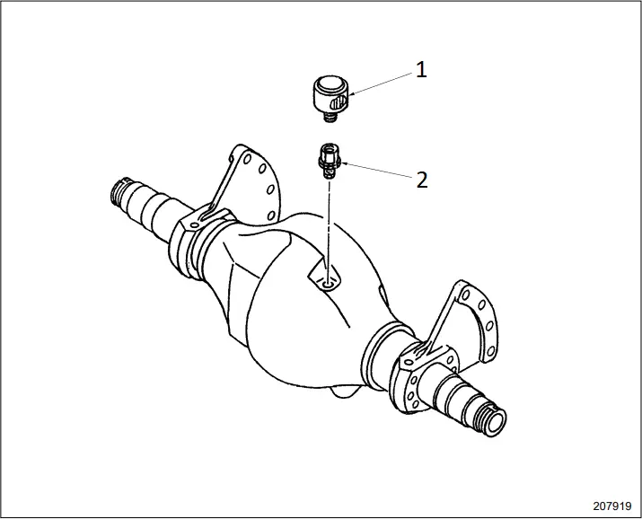 CATERPILLAR GC15K - FRONT AXLE BREATHER KIT
