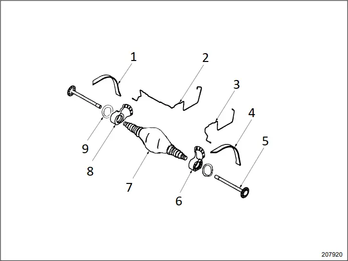 CATERPILLAR GC15K - WIDE AXLE KIT