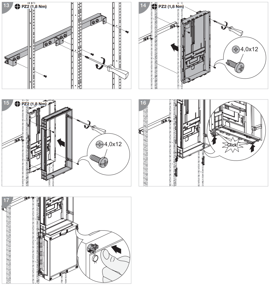 hager U97N Meter Plate UniversN - fig 3