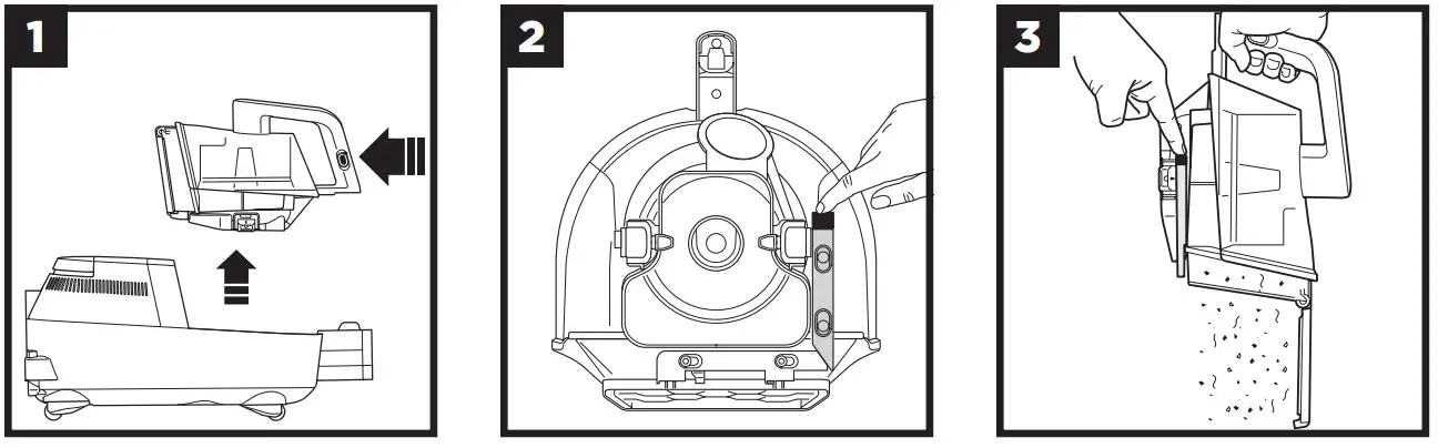 Emptying The Dust Cup