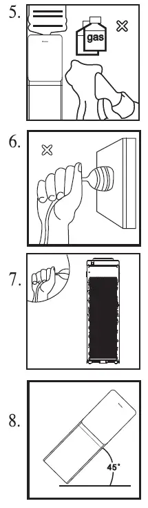 Dawlance WD-1051 NOIR RED Water Dispenser 4