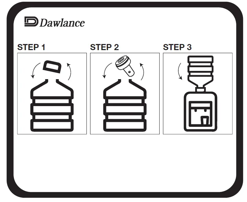 Dawlance WD-1051 NOIR RED Water Dispenser 6