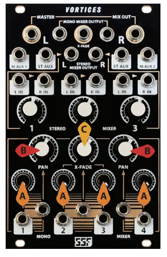 Squarespace VORTICES Audio Character Mixer -- Mono2
