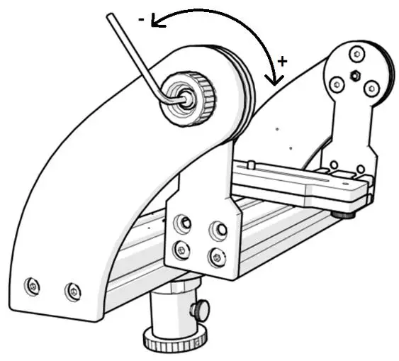 Omegon Pro Neptune Fork Mount- Adjusting friction