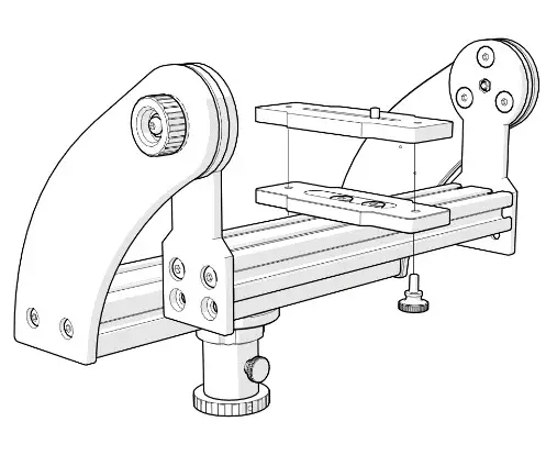 Omegon Pro Neptune Fork Mount-Removing the platform