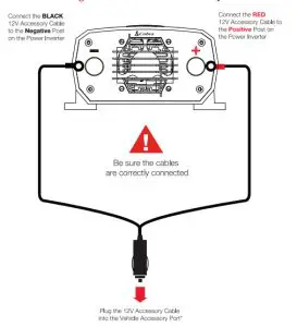 Cobra CPI500W Power 500W Power Inverter- Port