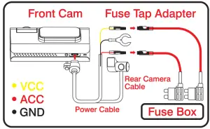 AHK12V Road Angel Halo Pro and Aura HD3 Hardwiring Kit - FIG 1