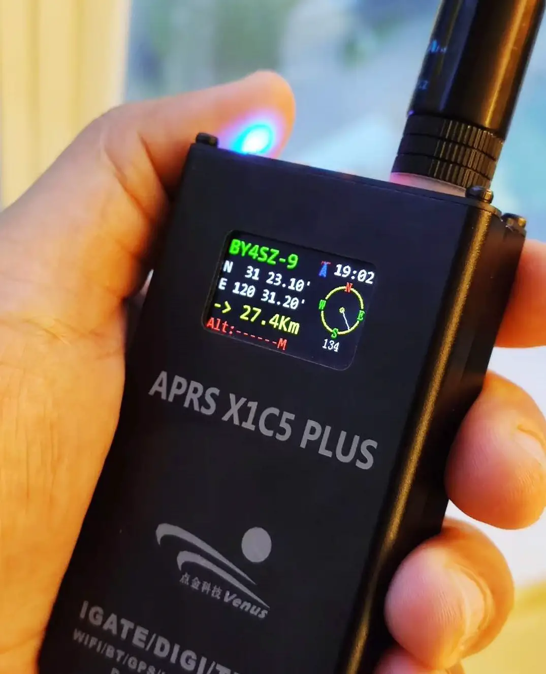 Venus X1c5 Plus Portable Aprs Tracker User Manual