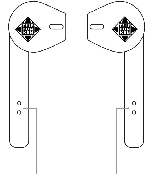 TELEFUNKEN TF 1003B TWS Earbuds with Bluetooth - Description 2