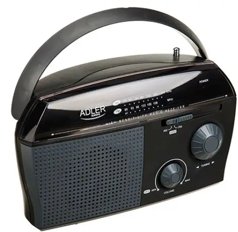 ADLER AD 1119 530-1600 kHz 230 V Radio