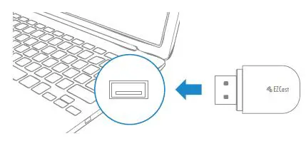EZCast ezc5200 USB Wifi Adapter fig1