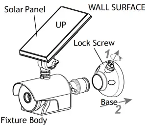 Lumen Logic LSAL 1100 PBK Integrated LED Motion Sensing Solar Security-Body