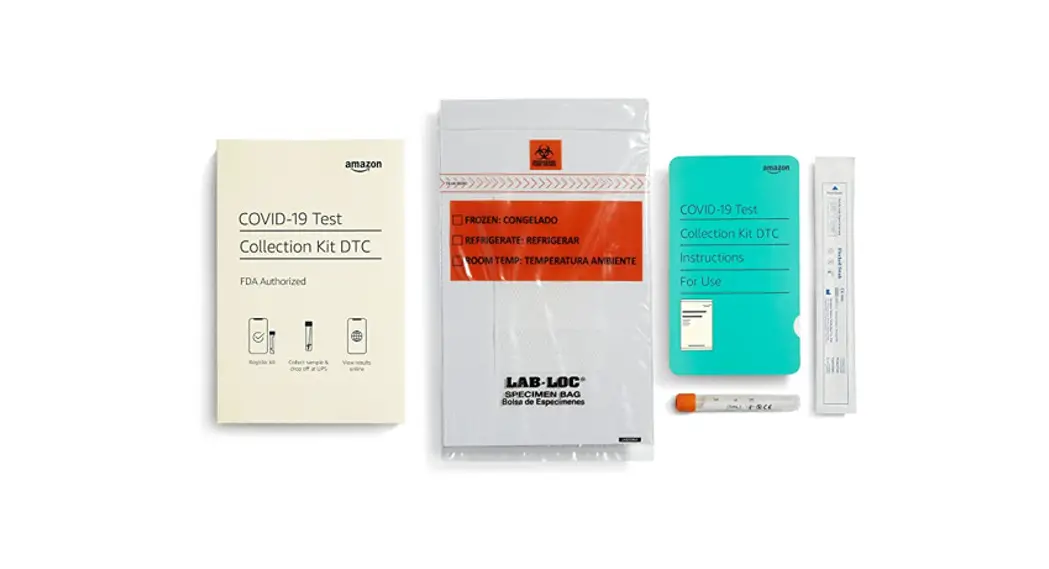 Amazon Covid-19 Test Collection Kit Dtc Instruction Manual
