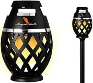 MARGARITAVILLE MA112PK2-MGV Sounds of Paradise Tiki Torch Bluetooth Light Up Speakers