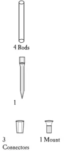 Assembling the Ground Stick