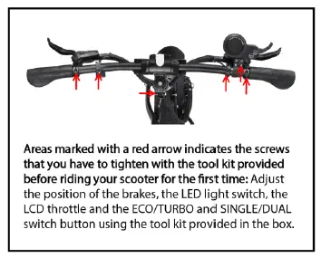 BRONC Xtreme 11 Electric Scooter fig-4