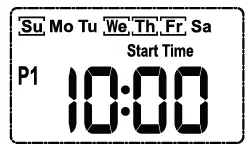 a close up of a clock