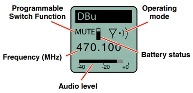 DBu-LEMO Digital Belt Pack Transmitter fig13