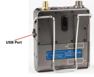 DBu-LEMO Digital Belt Pack Transmitter fig39