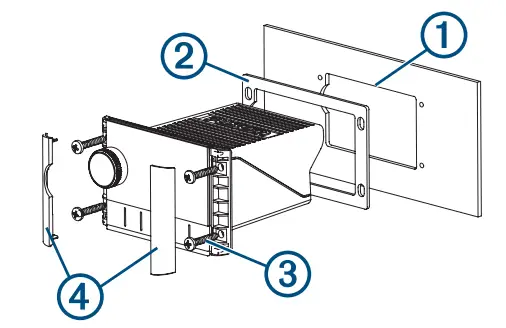 FUSION Apollo SRX400 Marine Zone Stereo with Built In WiFi fig2