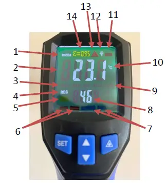 OMEGA OS836-Series High Performance Infrared Thermometer fig 5