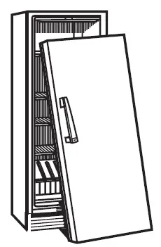 MAYTAG W11320184A Frost Free Upright Freezer FIG1