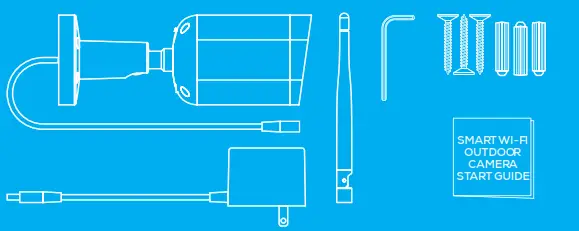 geeni Smart Wi-Fi Outdoor Camera - box