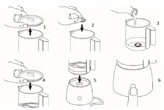 arendo-30277-Milkstar-Milk-Frother-5