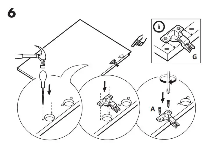 IKEA 004.940.73 TVATTAD Integrated Washer Dryer Instruction Manual - Installation 6