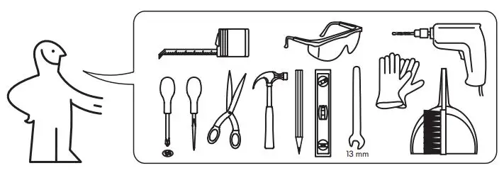 IKEA 004.940.73 TVATTAD Integrated Washer Dryer Instruction Manual - Need Accessory