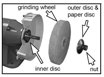 Clarke CHDBG900 8-Inch Bench Grinder-fig11