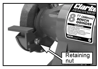 Clarke CHDBG900 8-Inch Bench Grinder-fig6